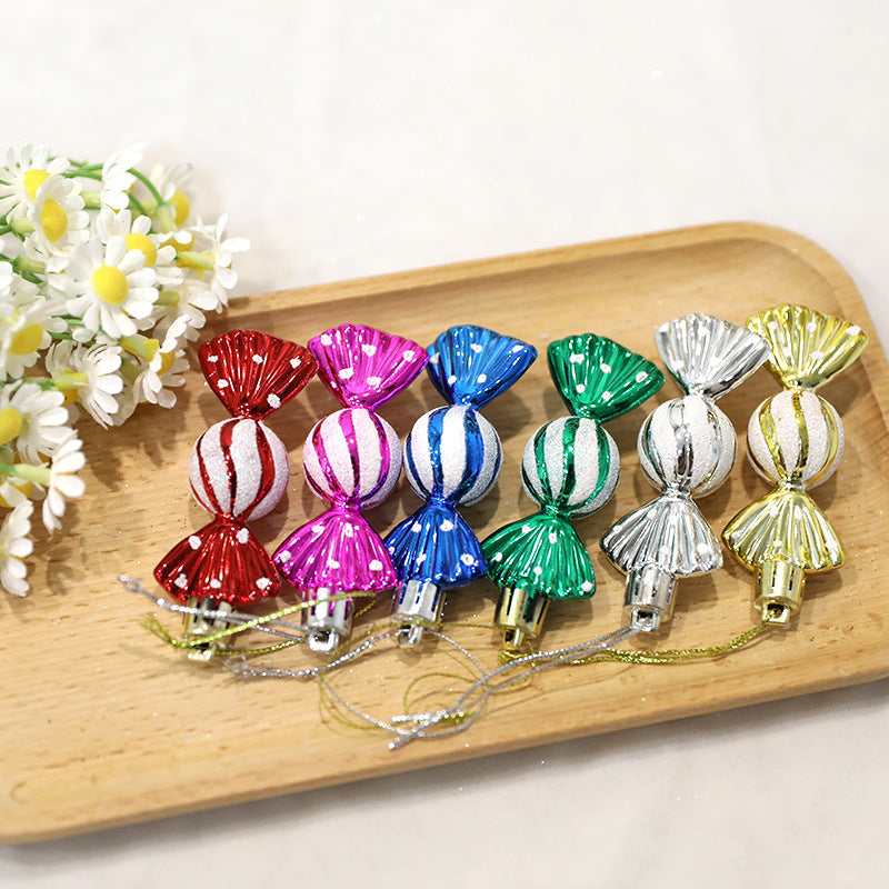 Colorful Small Candy Christmas Tree Ornaments
