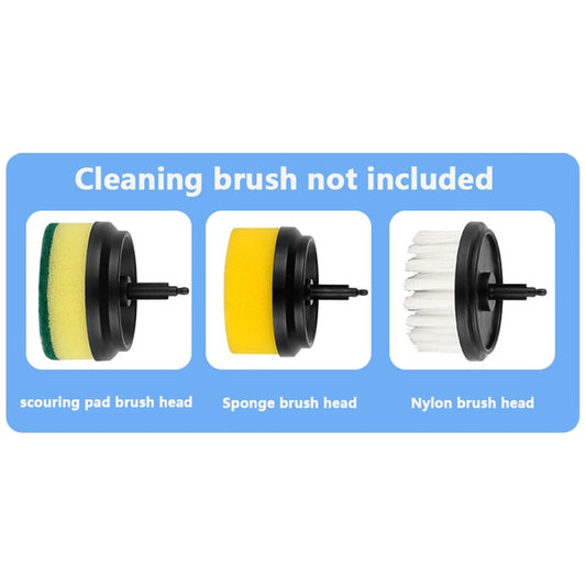 Electric Cleaning Brush 3 Brush Heads Cleaner Multifunctional Christmas Gift