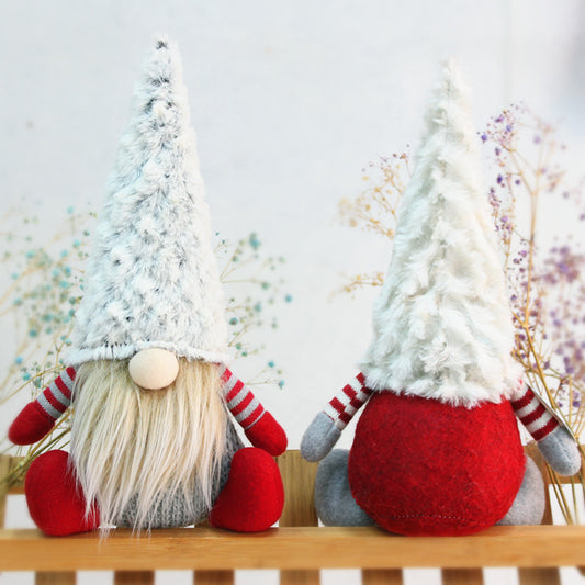 Christmas Decor Gift: Forest Gnome Santa Plush Toy