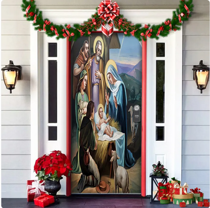 Christmas Fabric Door Hanging for Christmas