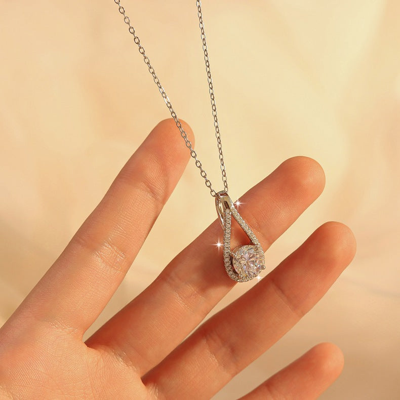 S925 Sterling Silver Necklace for Women for Christmas