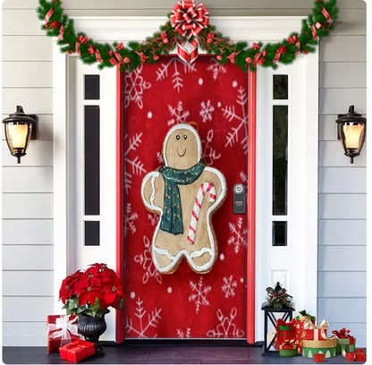 Christmas Fabric Door Hanging for Christmas