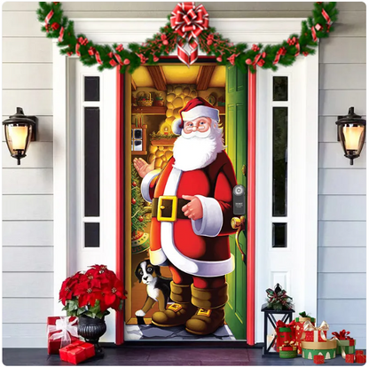 Christmas Fabric Door Hanging for Christmas