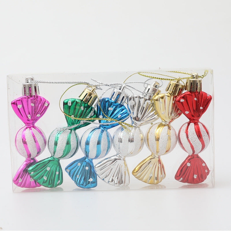 Colorful Small Candy Christmas Tree Ornaments