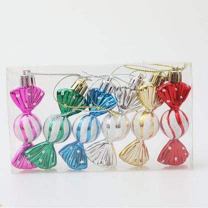Colorful Small Candy Christmas Tree Ornaments