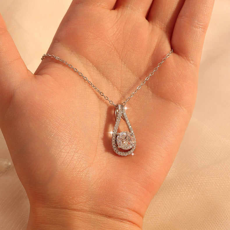 S925 Sterling Silver Necklace for Women for Christmas