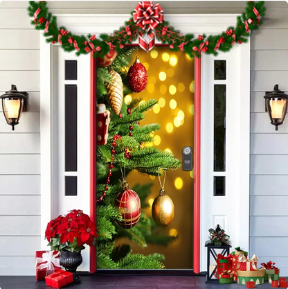 Christmas Fabric Door Hanging for Christmas