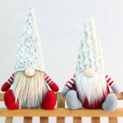 Christmas Decor Gift: Forest Gnome Santa Plush Toy
