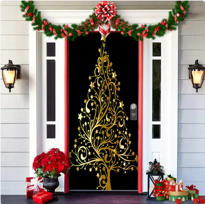 Christmas Fabric Door Hanging for Christmas
