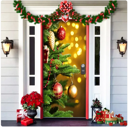 Christmas Fabric Door Hanging for Christmas
