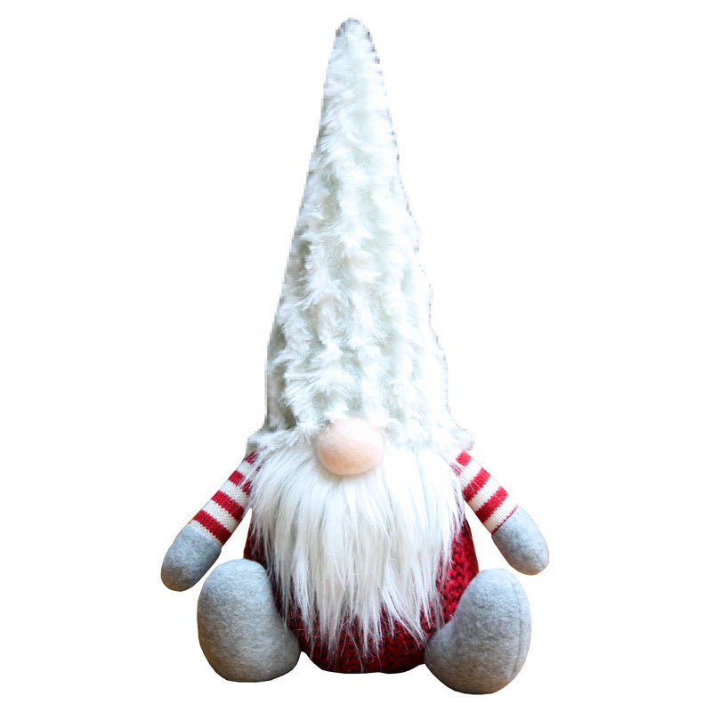 Christmas Decor Gift: Forest Gnome Santa Plush Toy