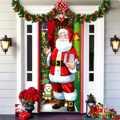 Christmas Fabric Door Hanging for Christmas