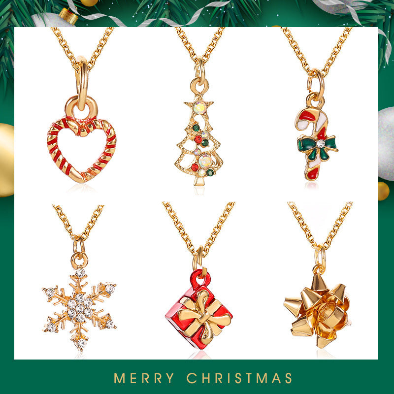 Fashionable Christmas Necklace - Festive for self or Gift item!