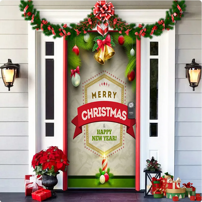 Christmas Fabric Door Hanging for Christmas