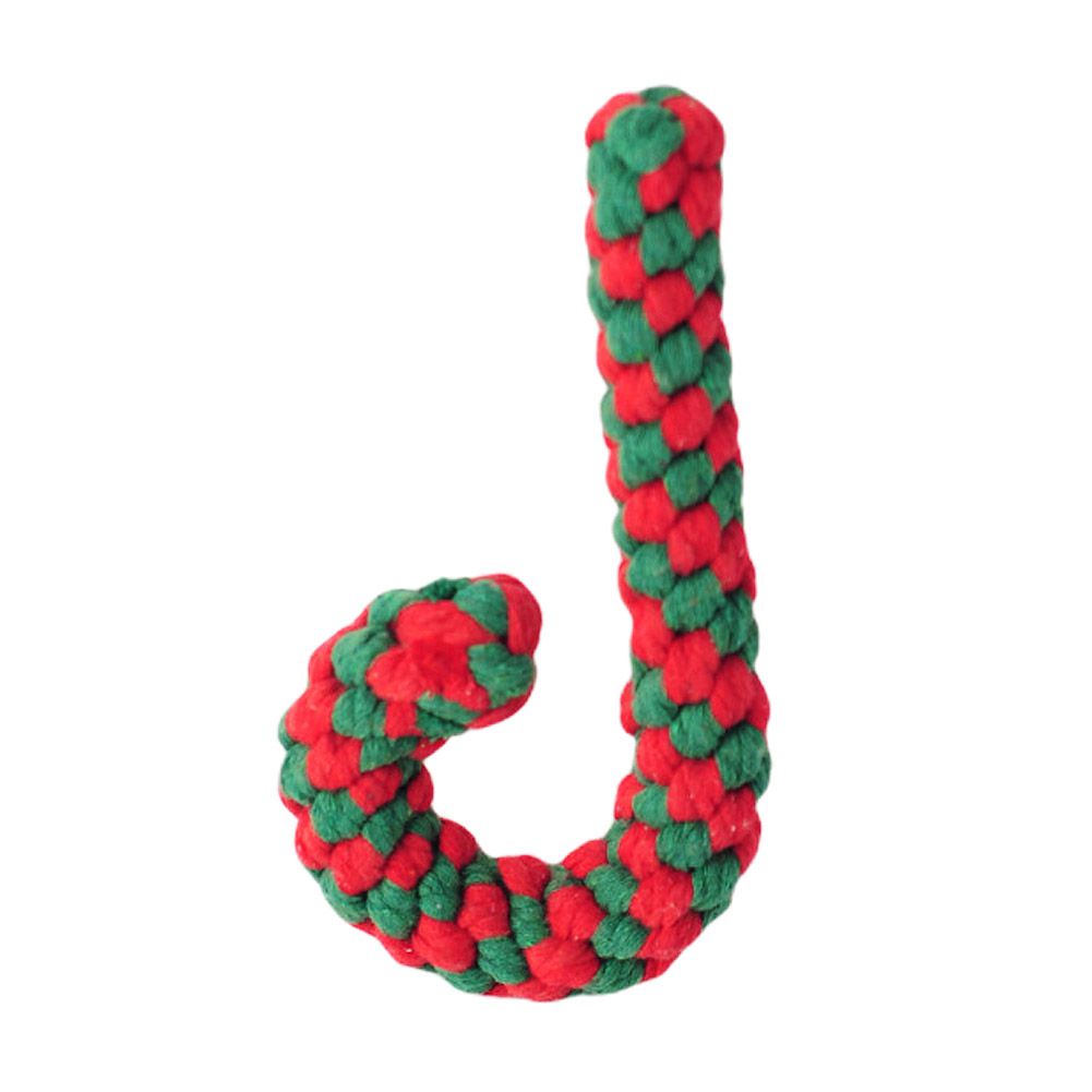 Cotton Thread Dog Toy - Christmas Tree Gift