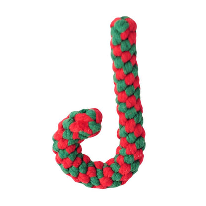Cotton Thread Dog Toy - Christmas Tree Gift