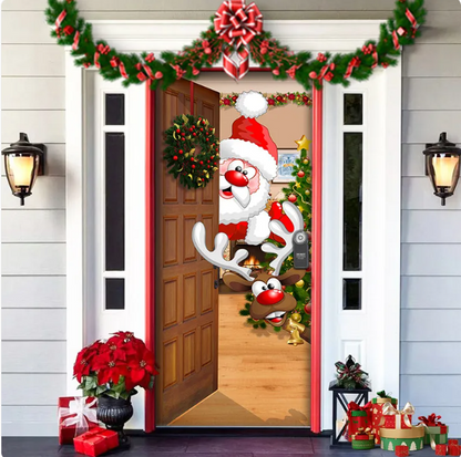 Christmas Fabric Door Hanging for Christmas