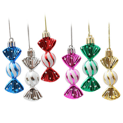 Colorful Small Candy Christmas Tree Ornaments