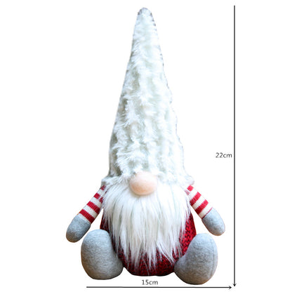 Christmas Decor Gift: Forest Gnome Santa Plush Toy