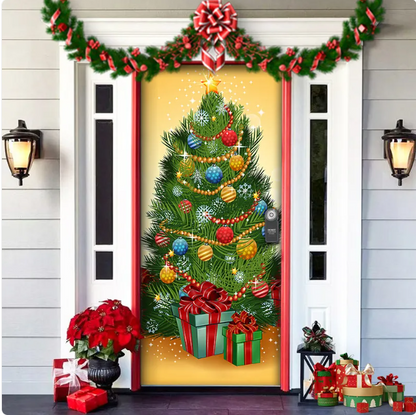 Christmas Fabric Door Hanging for Christmas
