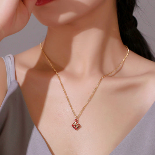 Fashionable Christmas Necklace - Festive for self or Gift item!