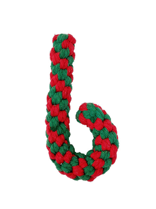 Cotton Thread Dog Toy - Christmas Tree Gift
