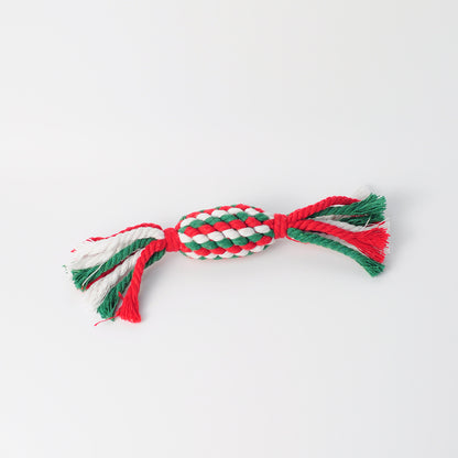 Cotton Thread Dog Toy - Christmas Tree Gift